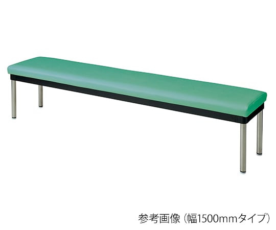 スリムベンチ　幅1200mm　グリーン