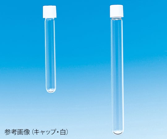 62-9972-62 ねじ口試験管 フェノールキャップ（黒）+フッ素PTFE/ニトリルパッキン付 5mL 100本入 ST-13M 119291