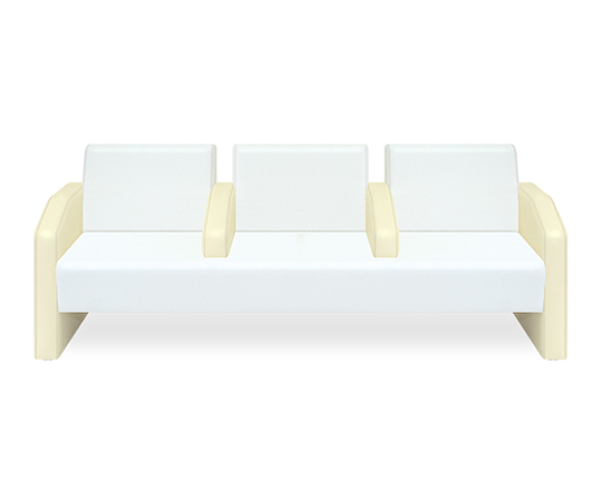 マナティー（03） 幅44（全幅60）×長さ203（座面55）×高さ43（全高80）cm グレー