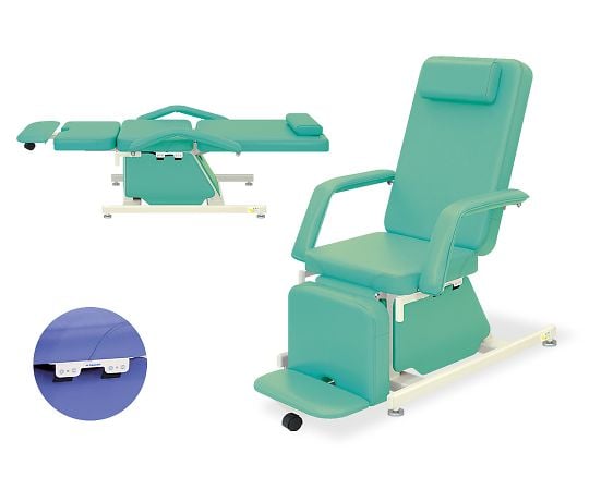 GS治療チェアー（アジャスター付き） 幅52×長さ190×高さ55cm　白