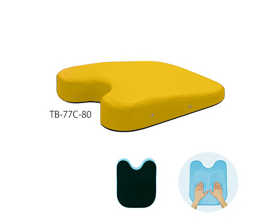 ケアーバストップ 幅42×奥行50×高さ3/11cm イエロー