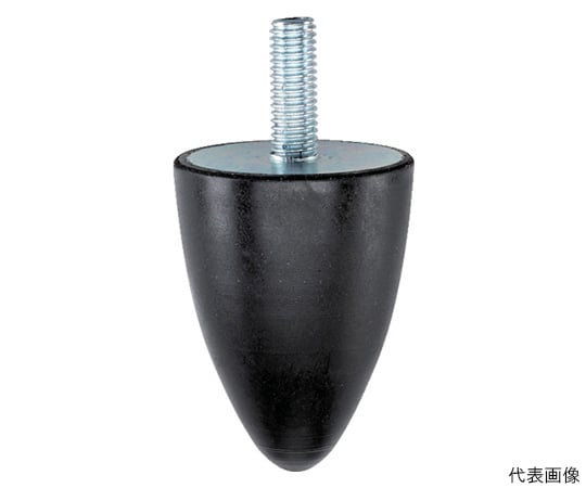 ゴム　バッファー　パラボラ形　オネジ付