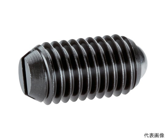 スプリングプランジャ　ボール・スロット付　インチ　快削鋼