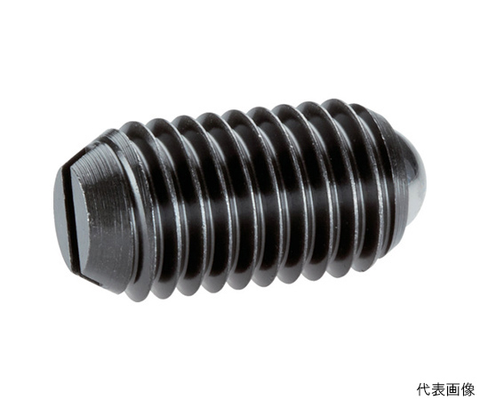 スプリングプランジャ　ボール・スロット付　インチ　快削鋼