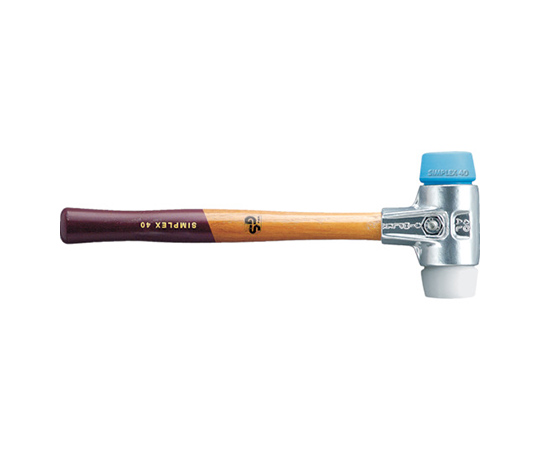 シンプレックスハンマー　TPEソフト・スーパープラスティック径40