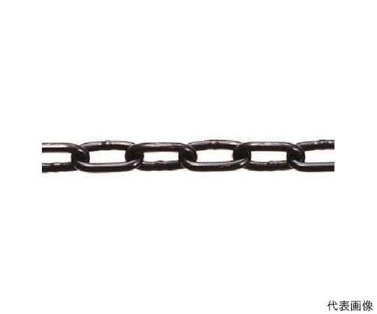 ステンレス　高級ミニチェーン　ブラック15m　線径2mm
