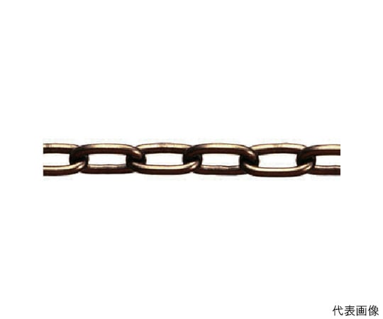 ステンレス　高級ミニチェーン　ブロンズ15m　線径2mm