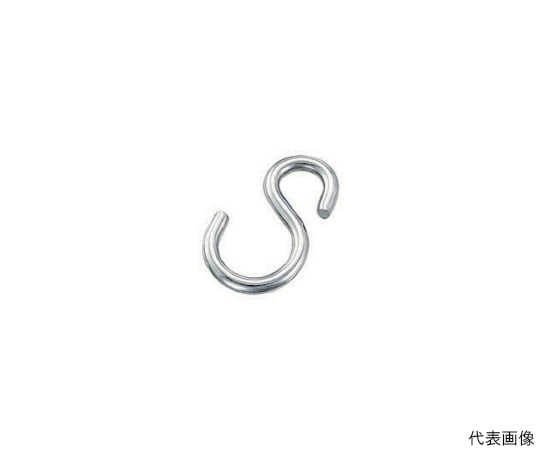 ステンレス　Sカン　全長36mm　（2個入）