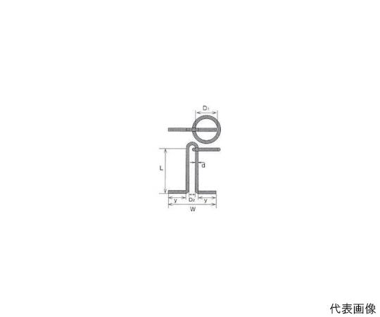 63-1149-96 ステンレス 係船環MR型 リング内径120mm MR16 【AXEL