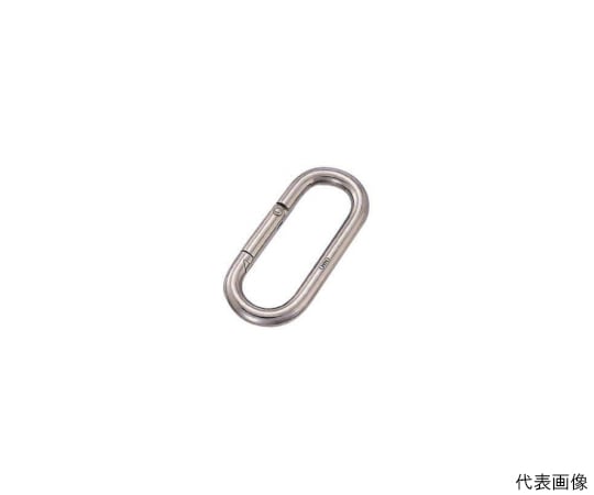 ステンレス　プチカラビナ（スタンダード型）　線径8mm長さ74mm