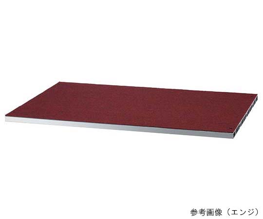 63-1220-26カーペット付き天板900×900mmエンジ ST-9090K