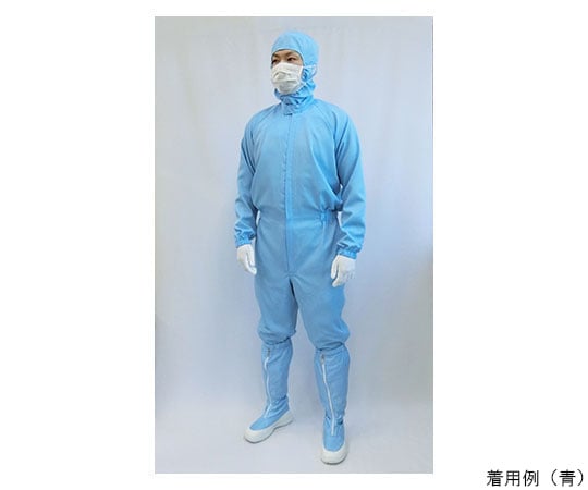 快適ドライフィール　続き服（青）　3Lサイズ