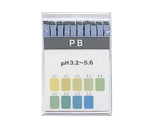 63-1236-62 pH試験紙 ブックタイプ PB 07010090