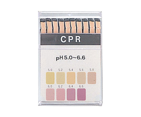 pH試験紙 ブックタイプ CPR 1箱（20枚×10個入）