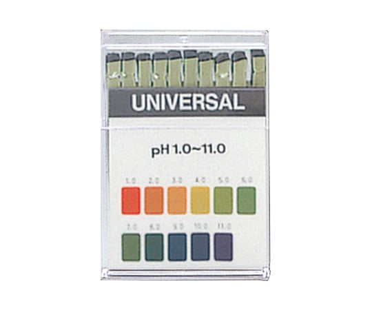 63-1236-65 pH試験紙 ブックタイプ UNIV 07010120