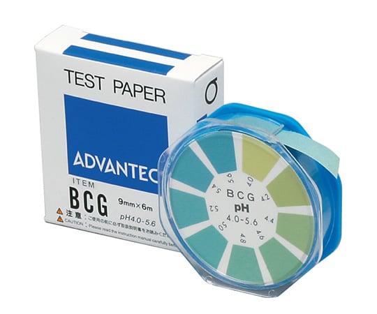 63-1236-69 pH試験紙 ロールタイプ BCG 07011010