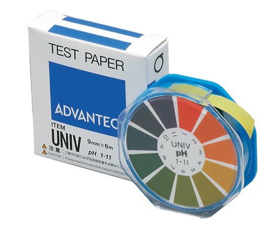 63-1236-71 pH試験紙 ロールタイプ UNIV 07011030