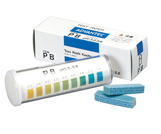 pH試験紙　瓶入りタイプ　PB　08001040