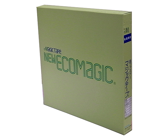 63-1240-08 誕生日/お祝い 粘着剤付エコマジックテープ B面ループ MAGIC-T2525BPN-WH 白 大特価