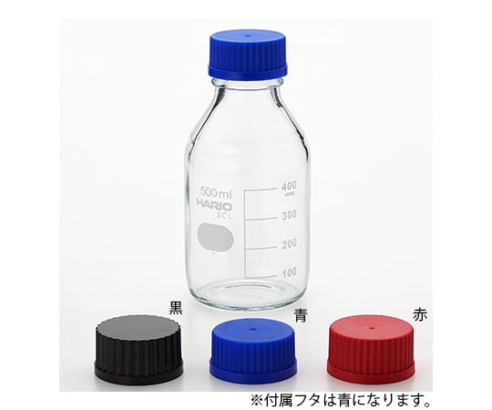 63-1246-35 耐熱ねじ口瓶（液切リング付） GL-45 100mL 10本入 NBO-100-SCI