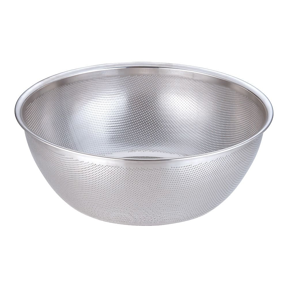 18-8　HACCPパンチング浅型ざる　50cm