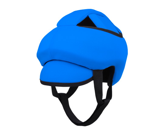 ヘッドガード　フィット　ブルー