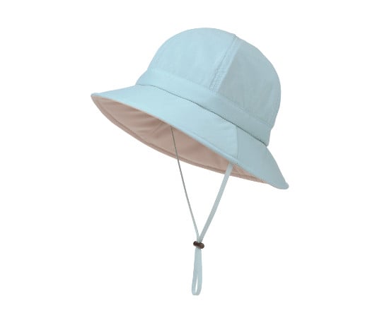 おでかけヘッドガード　撥水タイプ　アッシュブルー　L