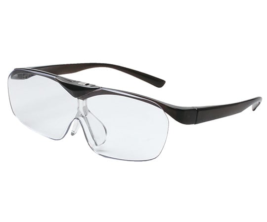 アイガーハネアゲメガネルーペ　1.6倍　ブラック