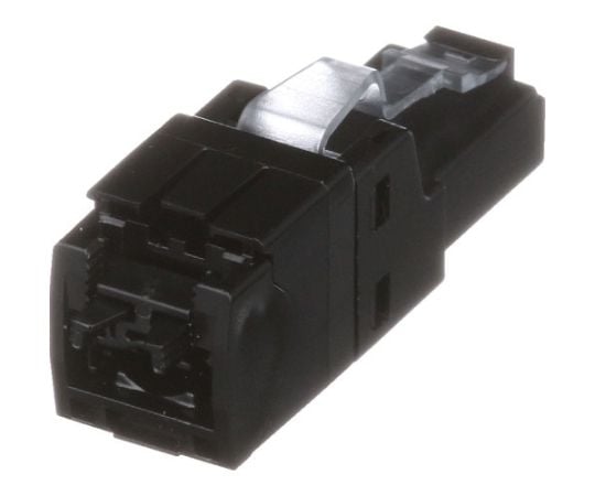 かんたん成端モジュラープラグ　LANコネクタ　カテゴリ5E～カテゴリ6A　10個入り