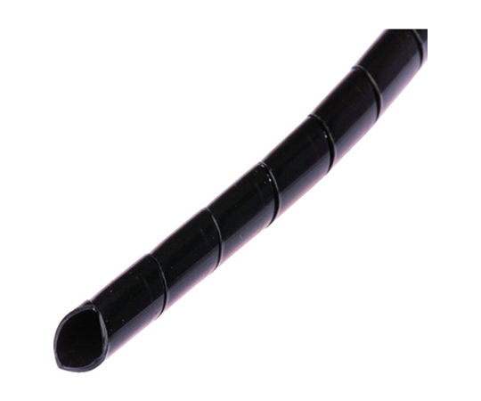 63-1303-79 黒 T25NM0 アズワン スパイラルラッピング 耐候性ナイロン66 特価正規店