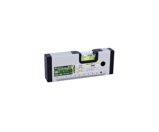 アルミ水平器 マグネット付 150mm