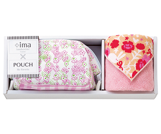 取扱を終了した商品です プラスイマ ハンカチ ポーチセット Tipシリーズ Axel アズワン