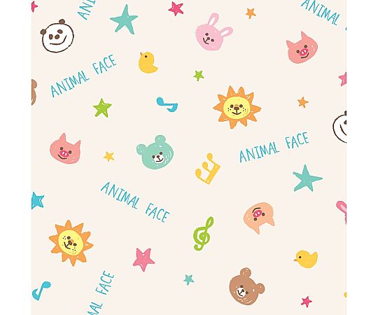 包装紙　半才　アニマルフェイス　50枚