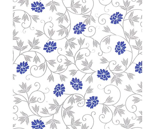 包装紙　半才並口　なごり花　藍　100枚