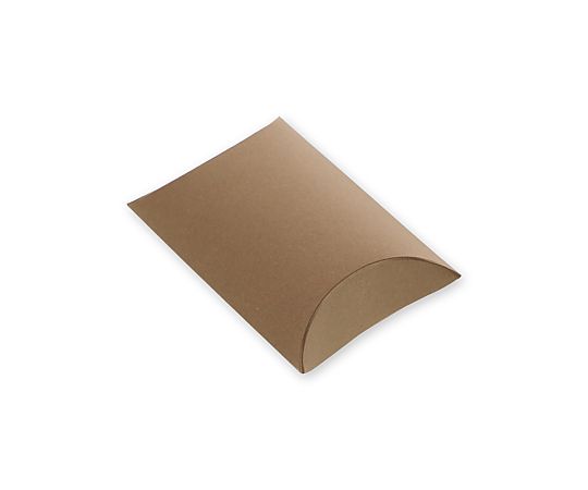 箱　ギフトボックス　ピロー型　クラフト　10枚