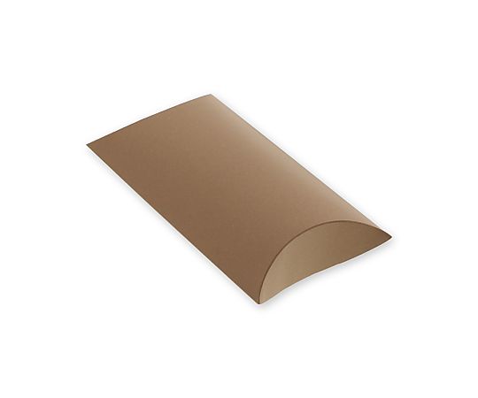 箱　ギフトボックス　ピロー型　クラフト　10枚