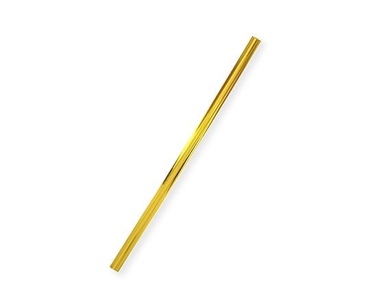 カラータイ（ミニパック）　4mm幅×10cm　金　100本入り