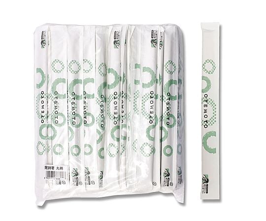 アスペン元禄箸　紙完封　丸柄　100膳