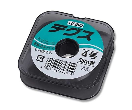 テグス　4号　50m巻　1巻