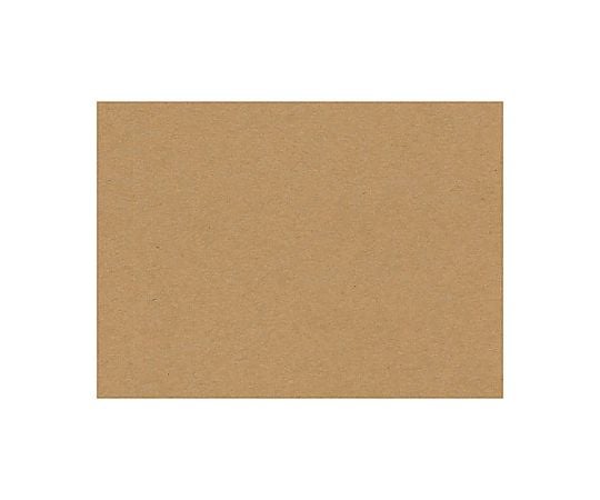 色無地カード　M　クラフト　50枚