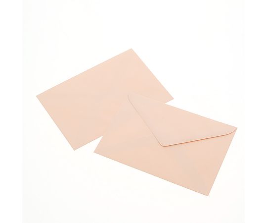 カラー封筒　洋2　枠無　パステルピンク　100枚