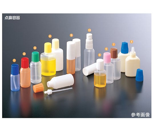点鼻容器 小判 10mL ピンク 滅菌有 1袋（100本入）