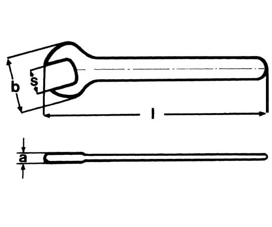 絶縁スパナ　1000V