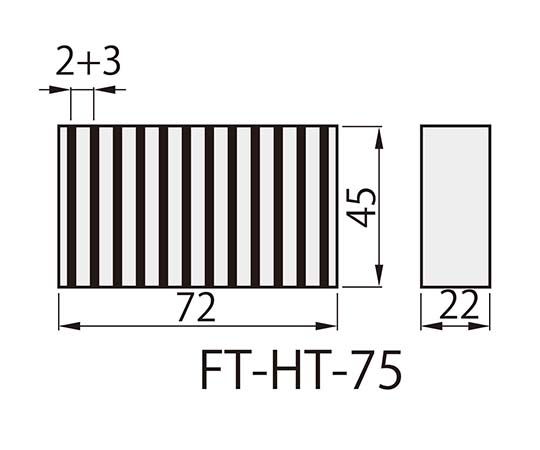 63-1410-86 FT-HT型 インダクションブロック FT-HT-75 【AXEL】 アズワン