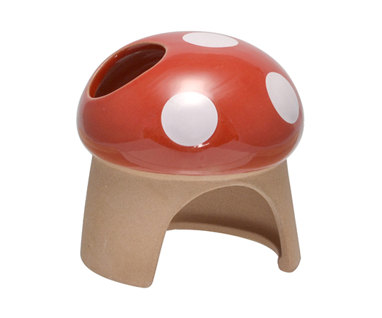 素焼きハウス（きのこ）