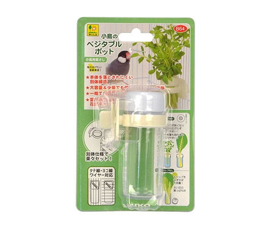 小鳥のベジタブルポット