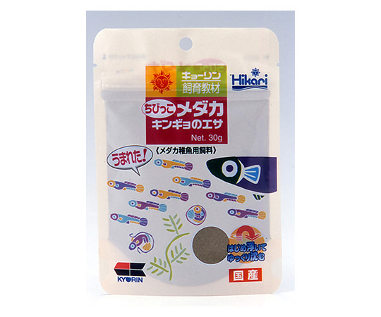 63 1435 92 教材ちびっこメダカのエサ 30g Axel アズワン