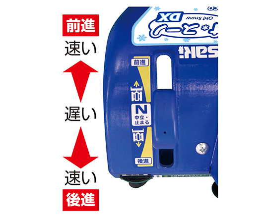 取扱を終了した商品です］電動ラッセル除雪機オスーノDX ER-801DX 63