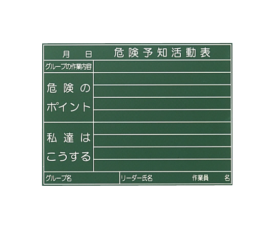 耐水危険予知黒板