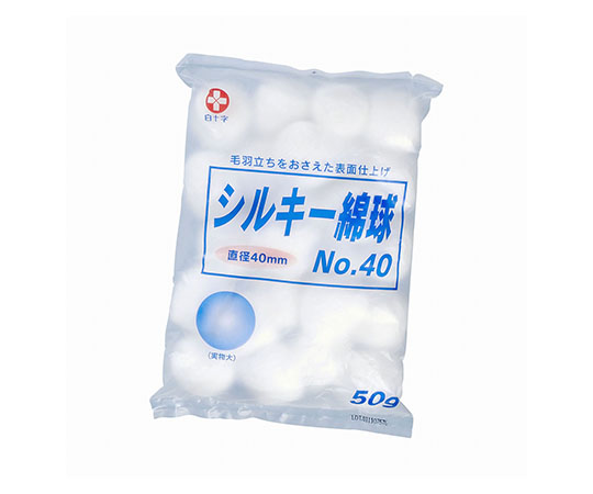 シルキー綿球 No.40 50g入×10袋 16076